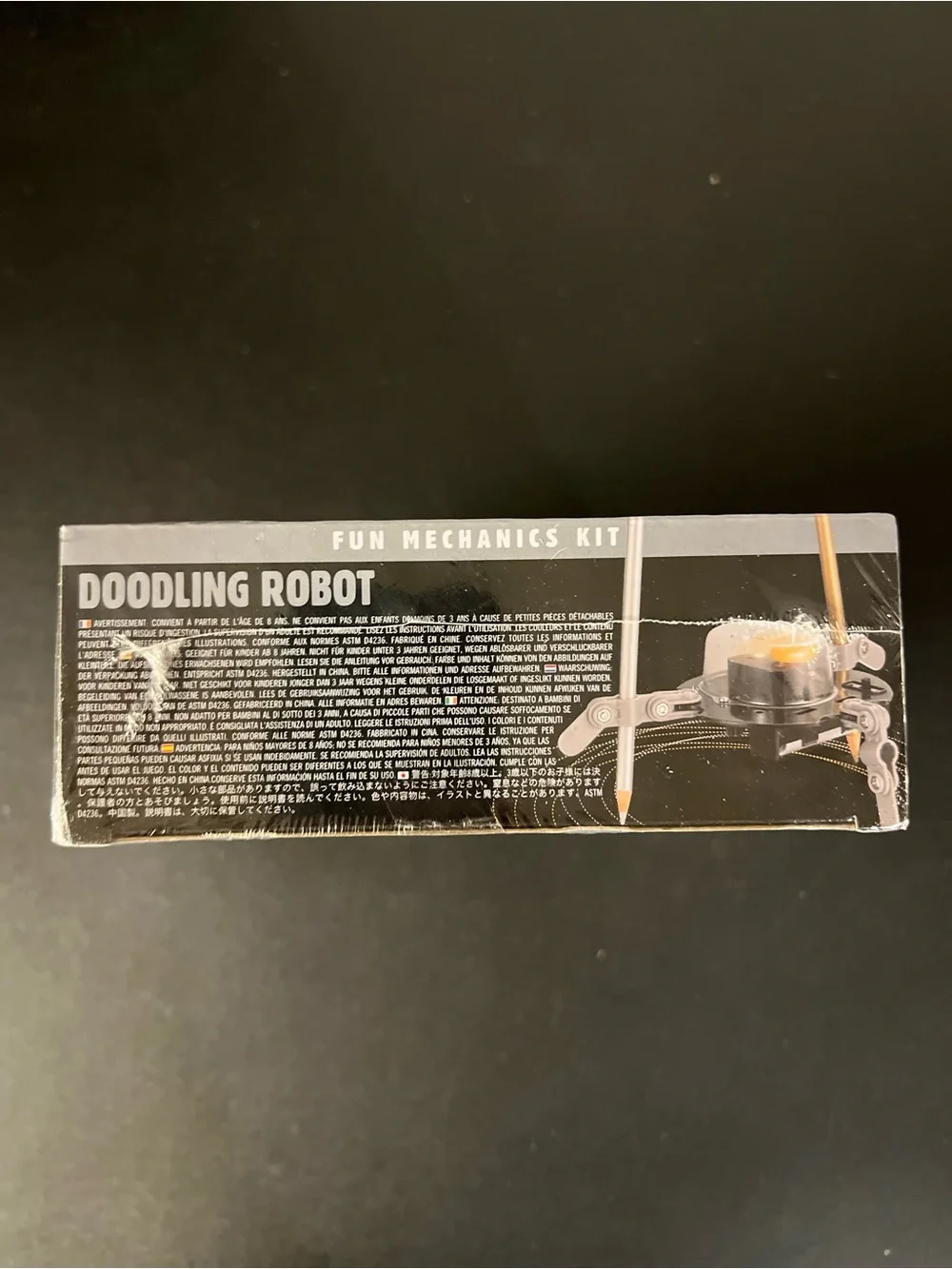 Doodling Robot 4M DIY Science Engineering Robotics Kit New Sealed